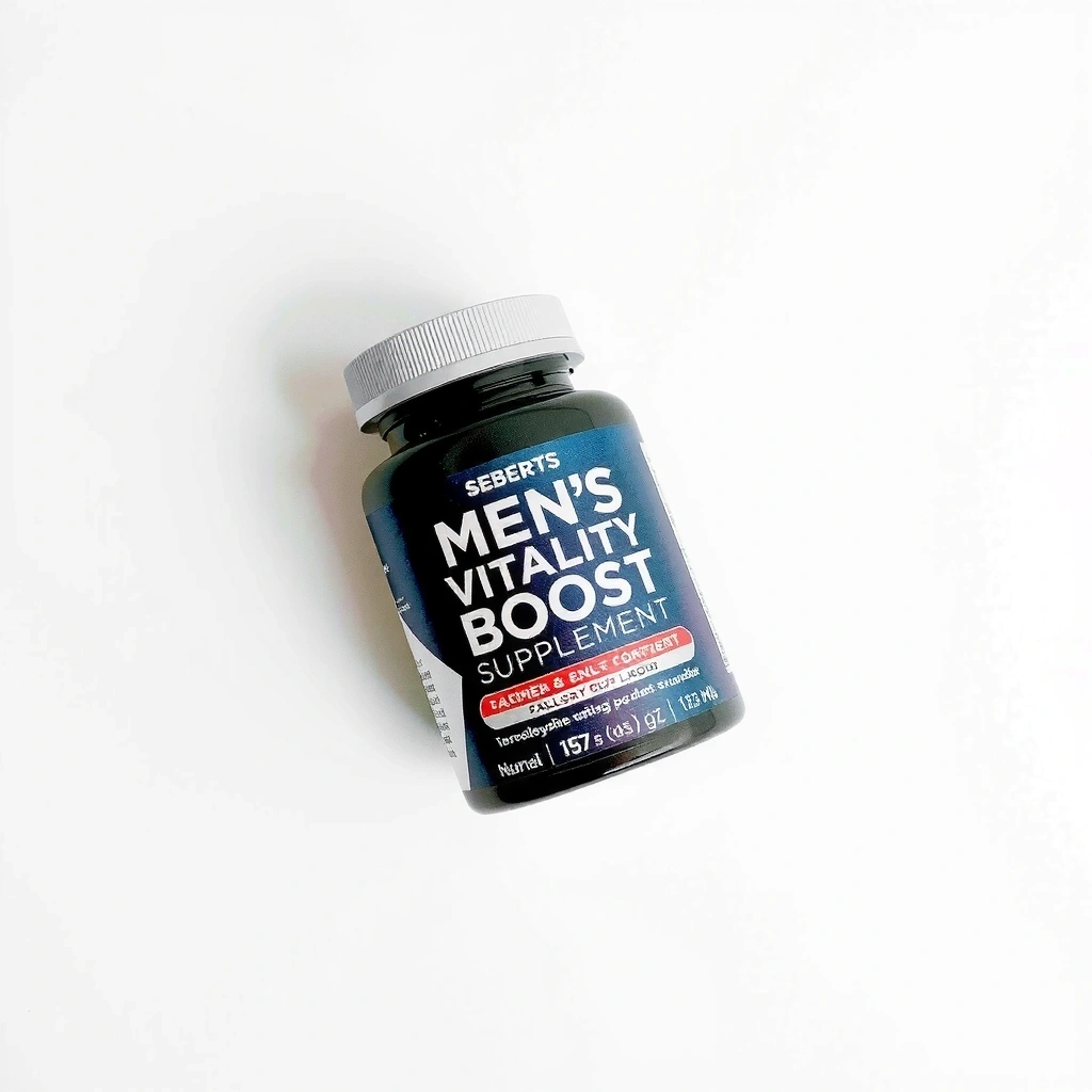 Men's Vitality Boost Supplement container